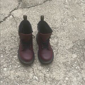 Dr. Martens Women's Burgundy Boots